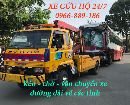 [Xe cứu hộ 24/7 - 0966.889.186] Cứu hộ xe khách, cẩu - kéo - vận chuyển xe ô tô khách từ Tp. Hồ Chí Minh đi Bình Dương và các tỉnh thành trên toàn quốc